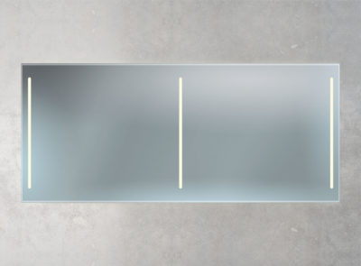 Hintergrundbeleuchtung oben und unten